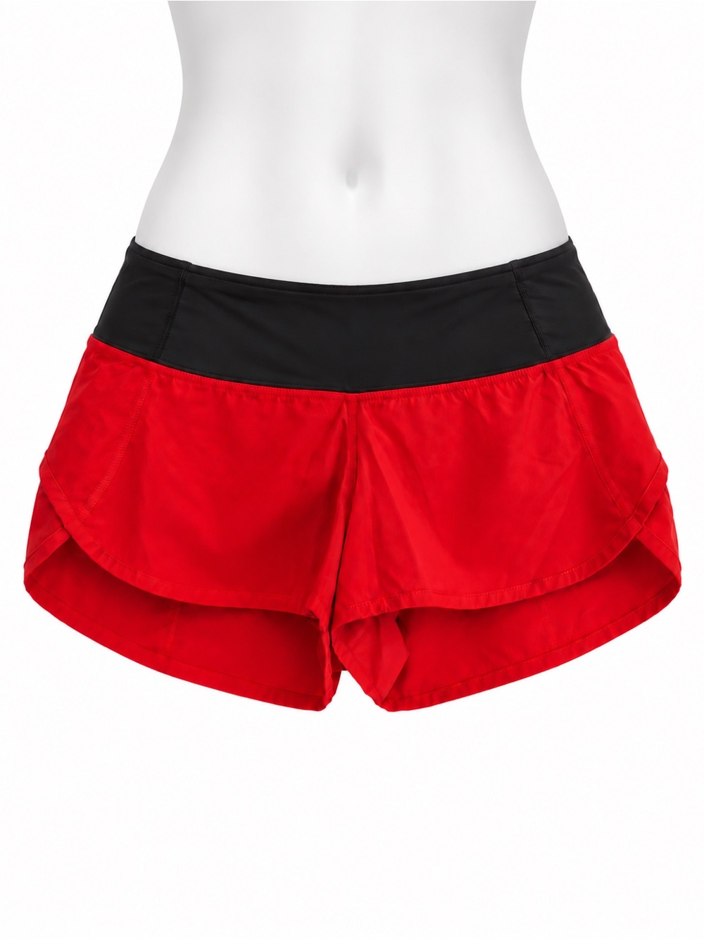 Size 2 Lululemon Speed Up Short 2.5” Flamenco Red Running Shorts with Pockets